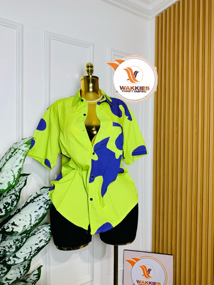 Wakkies Orange Wrap Dress